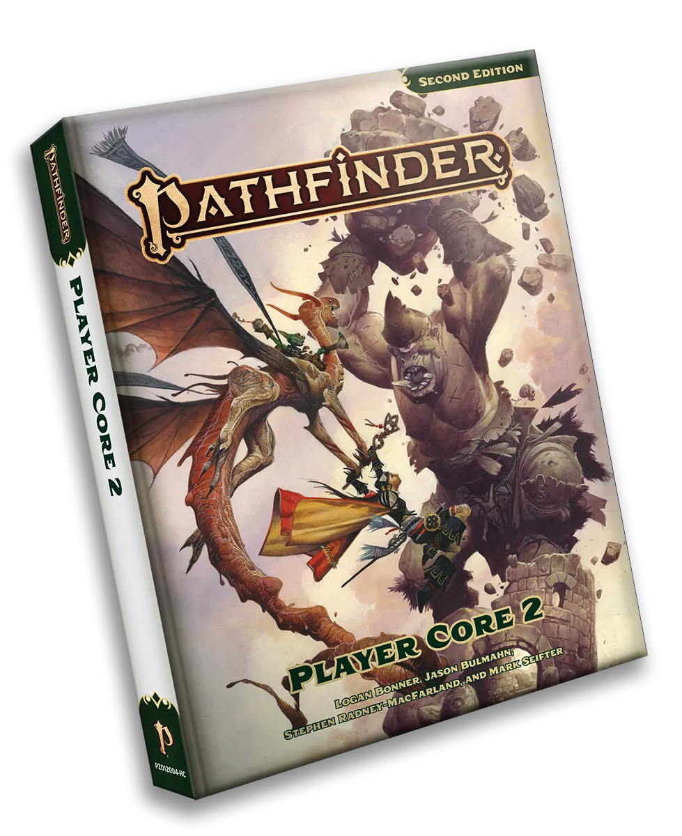 Pathfinder 2nd Edition RPG ORC: Pathfinder Player Core 2