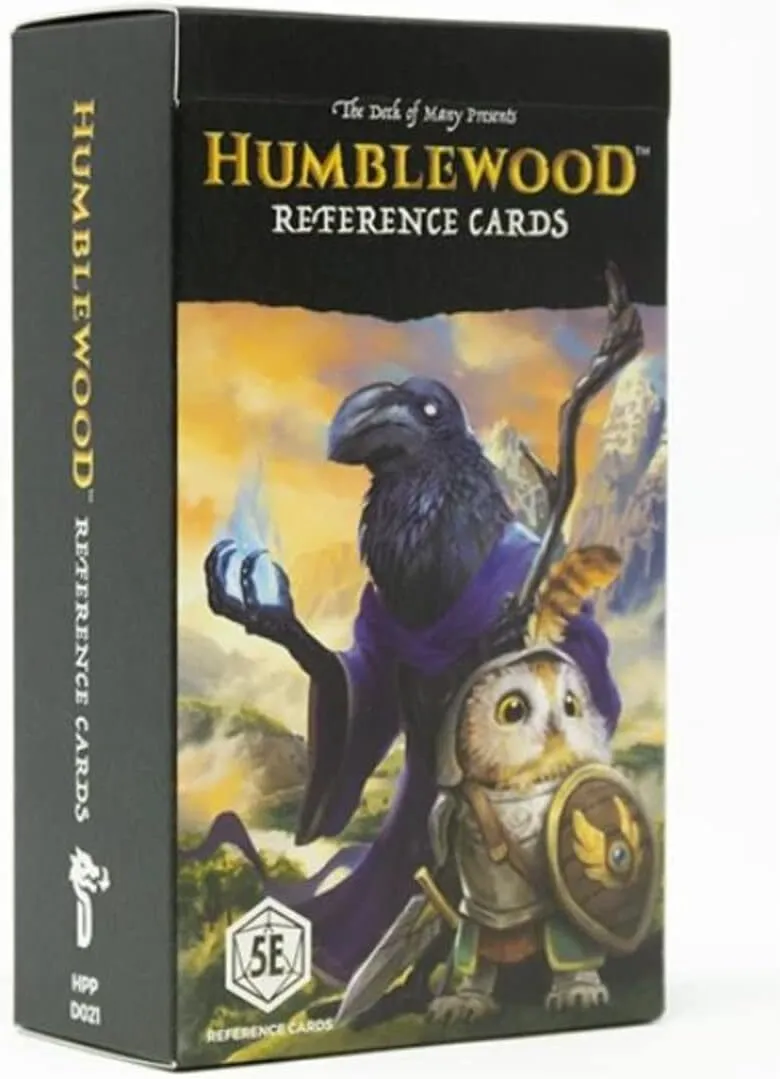Humblewood RPG: Reference Cards