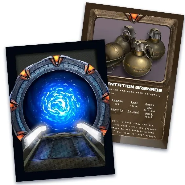 Stargate SG-1 RPG - Item Cards