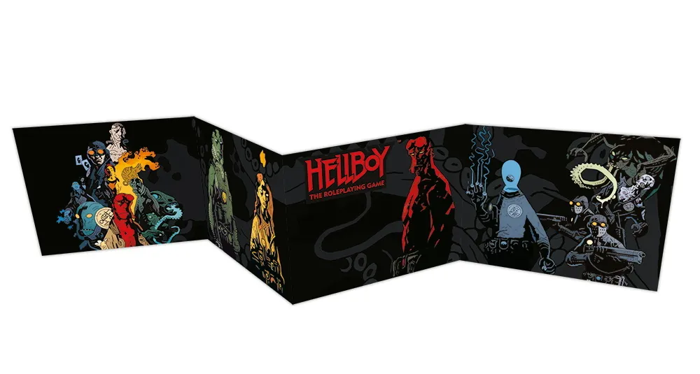 Hellboy The Roleplaying Game GM Screen