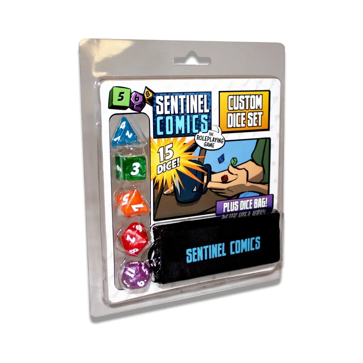 Sentinel Comics - The Roleplaying Game Dice Set