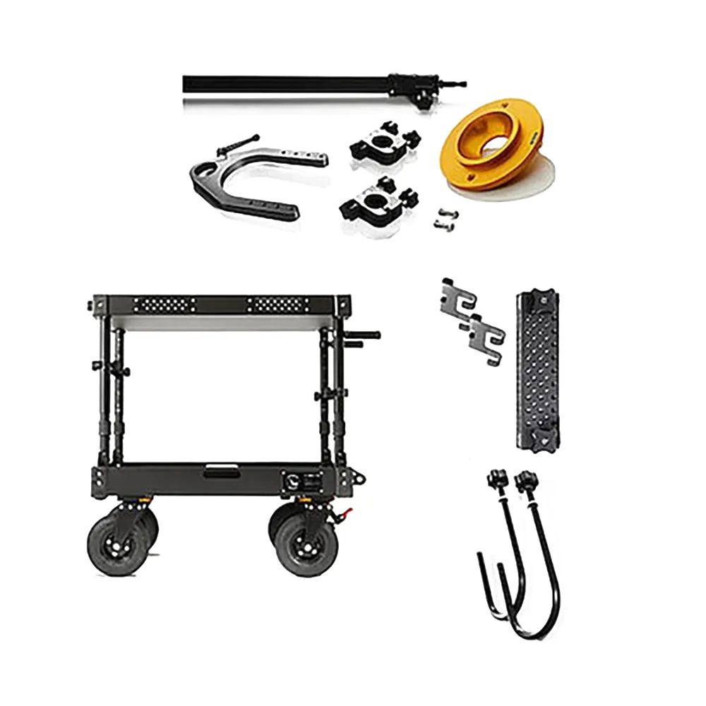 Inovativ 42" Cart Premium Kit with 100mm Tripod Head and Sticks System