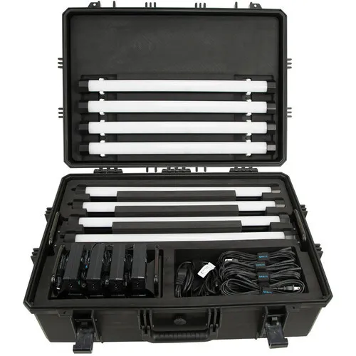 Nanlite 2' PavoTube II 15XR RGBWW CRMX LED Pixel Tube 8-Light Kit