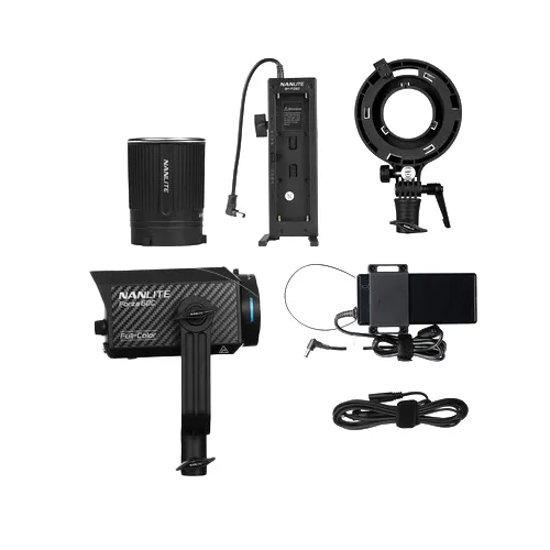 Nanlite Forza 60CR RGBLAC LED Spotlight with CRMX Kit