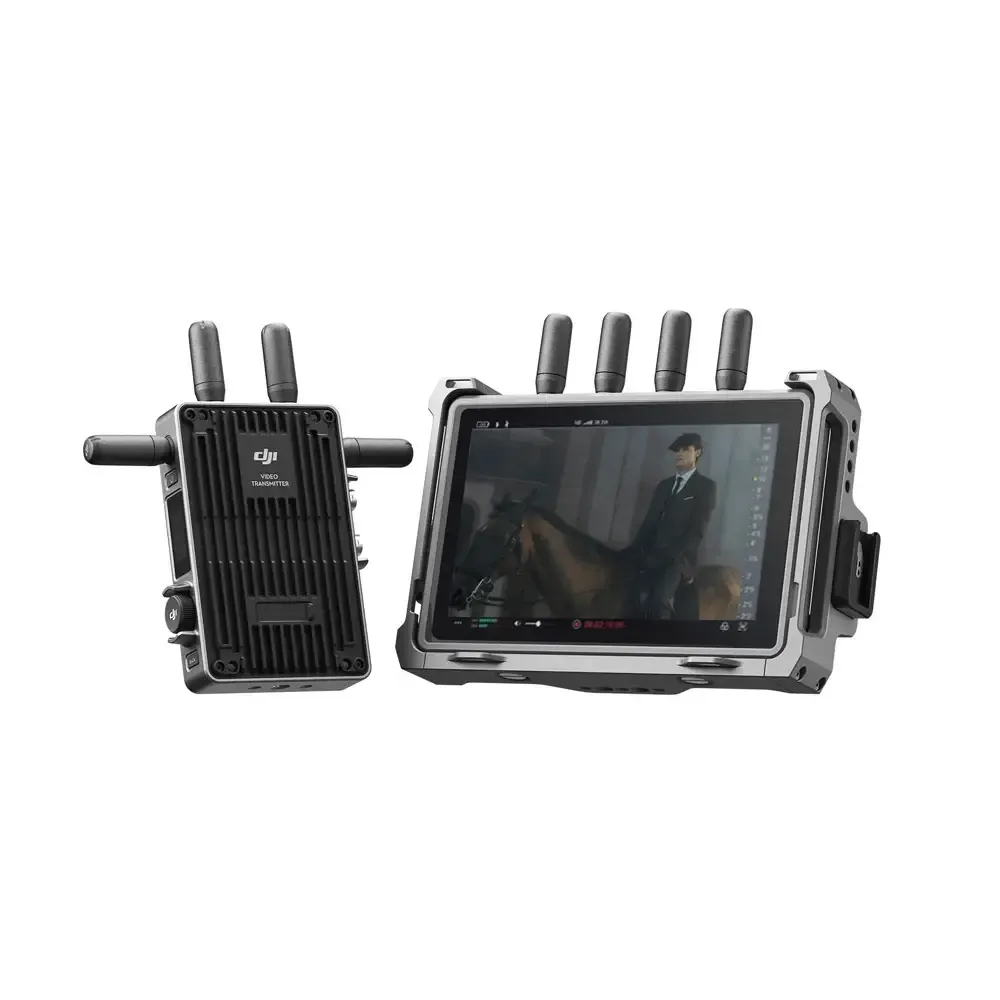 DJI Transmission Bundle Transmitter + Remote Monitor + Expansion Ports (Tilta Gold Mount Modifications)