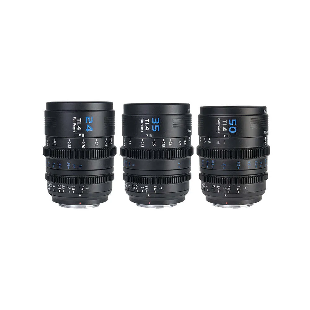 Sirui VP-1 T1.4 Full-Frame Cine 3-Lens Kit