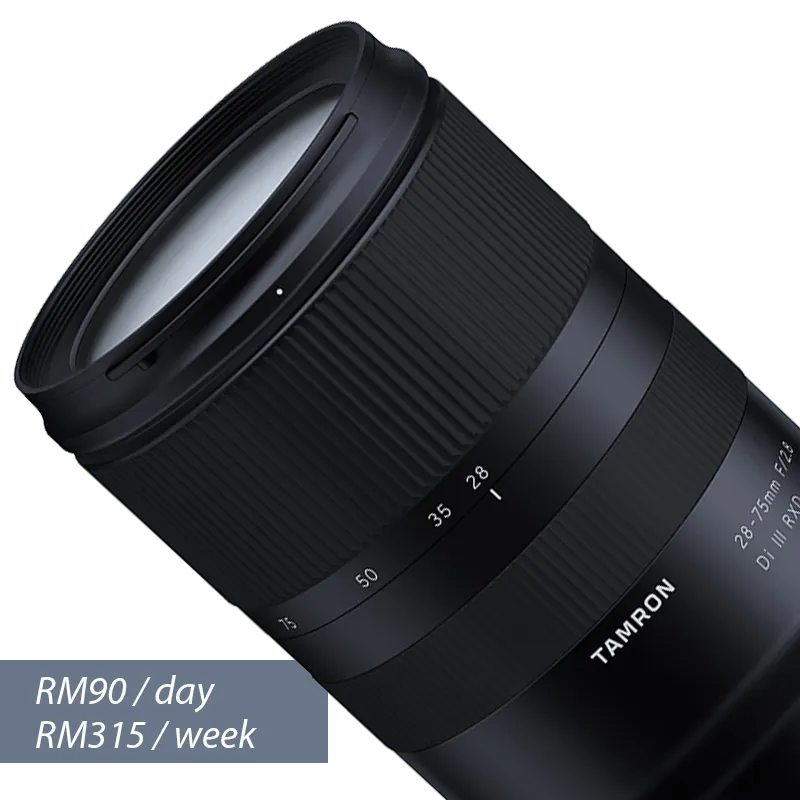 E-mount Tamron 28-75mm F2.8
