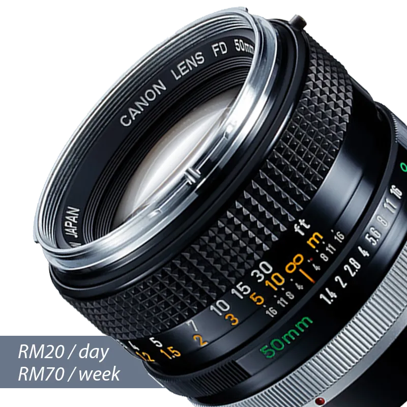 Canon FD 50mm 1.4