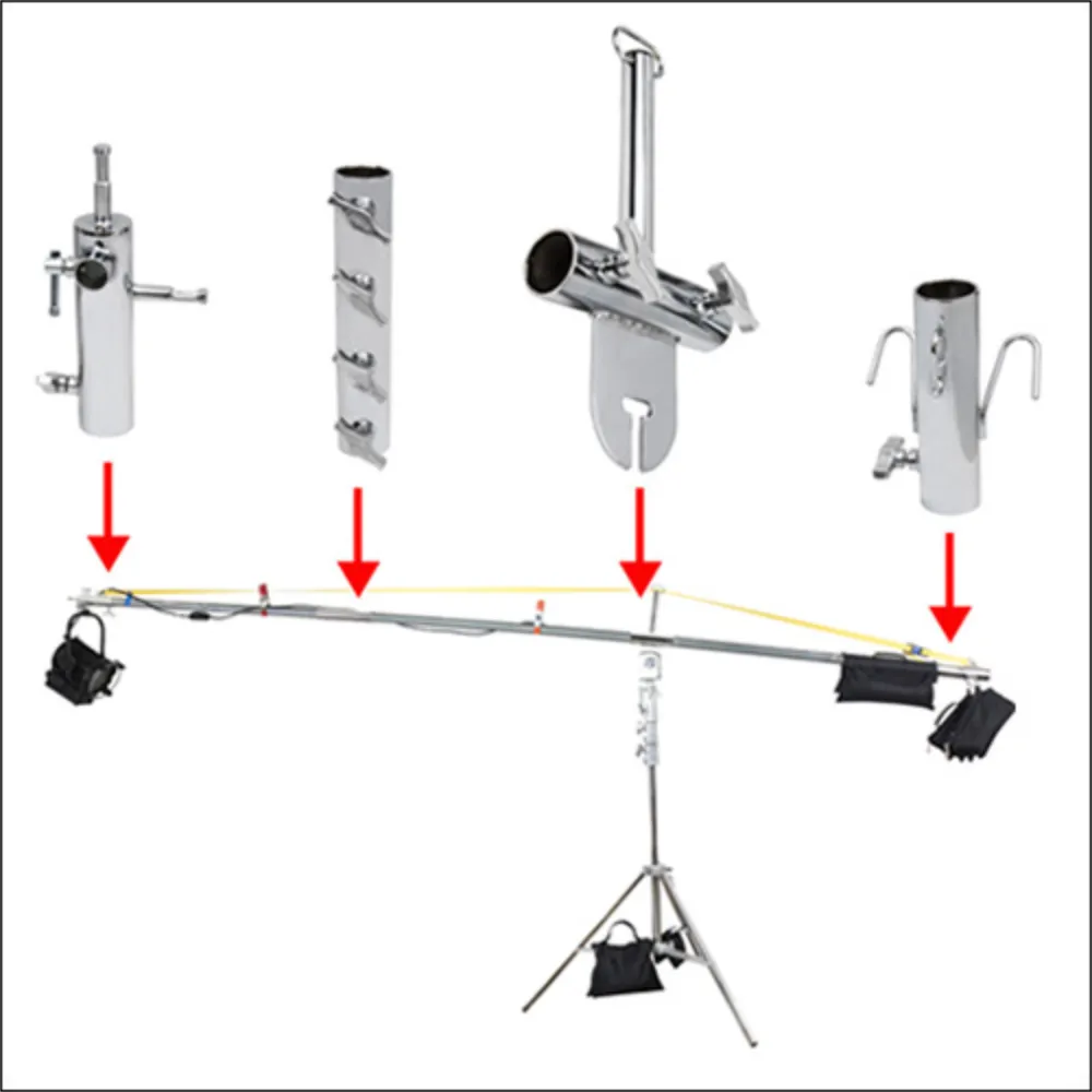 Kupo Boom Pipe Rig / Manace Arm Kit c/w Combo Stand