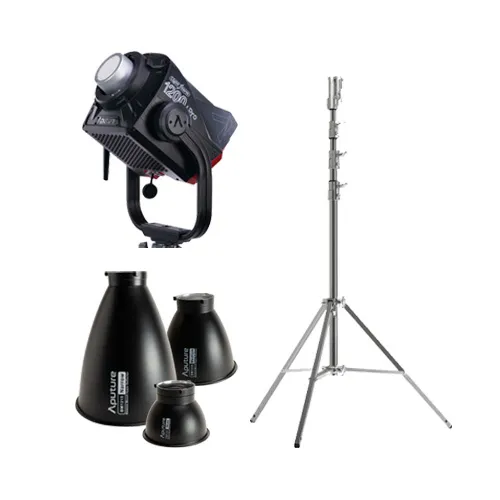 Aputure 1200D, Hyper Reflectors & Stand