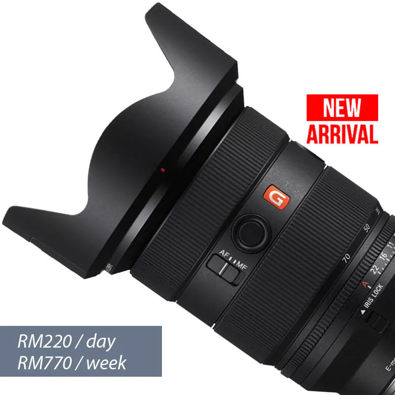 Sony Fe 24-70mm F2.8 GM II Lens