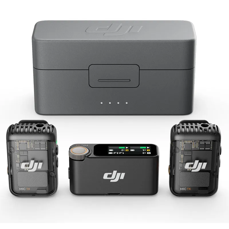 DJI MIC 2 (2 transmitters + 1 receptor)