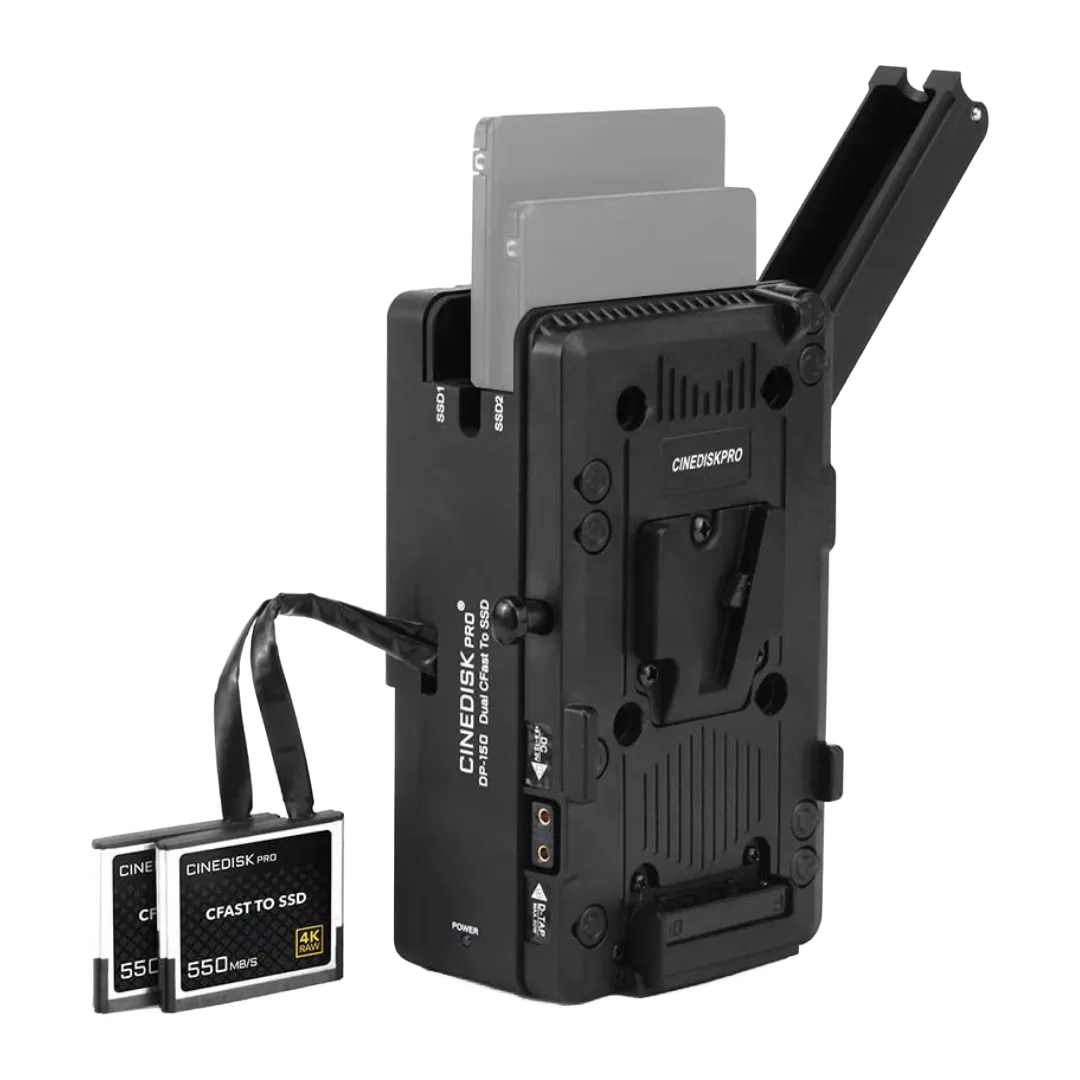CINEDISK PRO DP-150 DUAL CFAST TO SSD