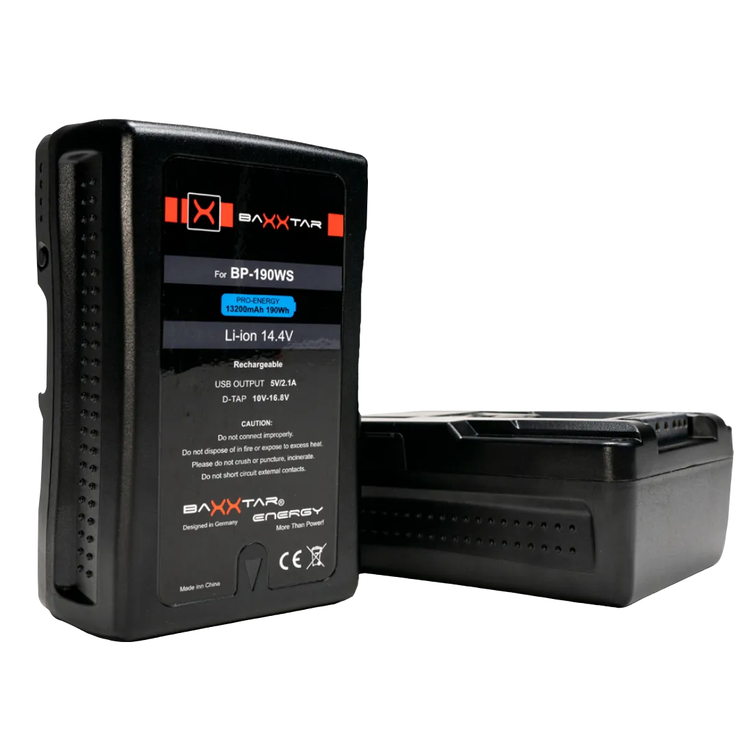 KIT 2x BAXXTAR 190Wh