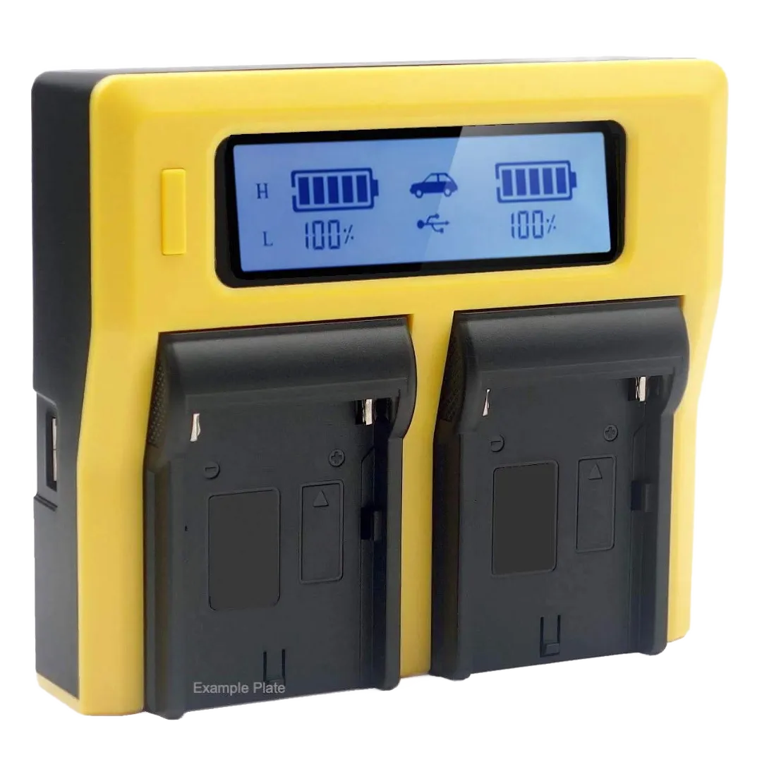 PATONA 2X NP-F CHARGER