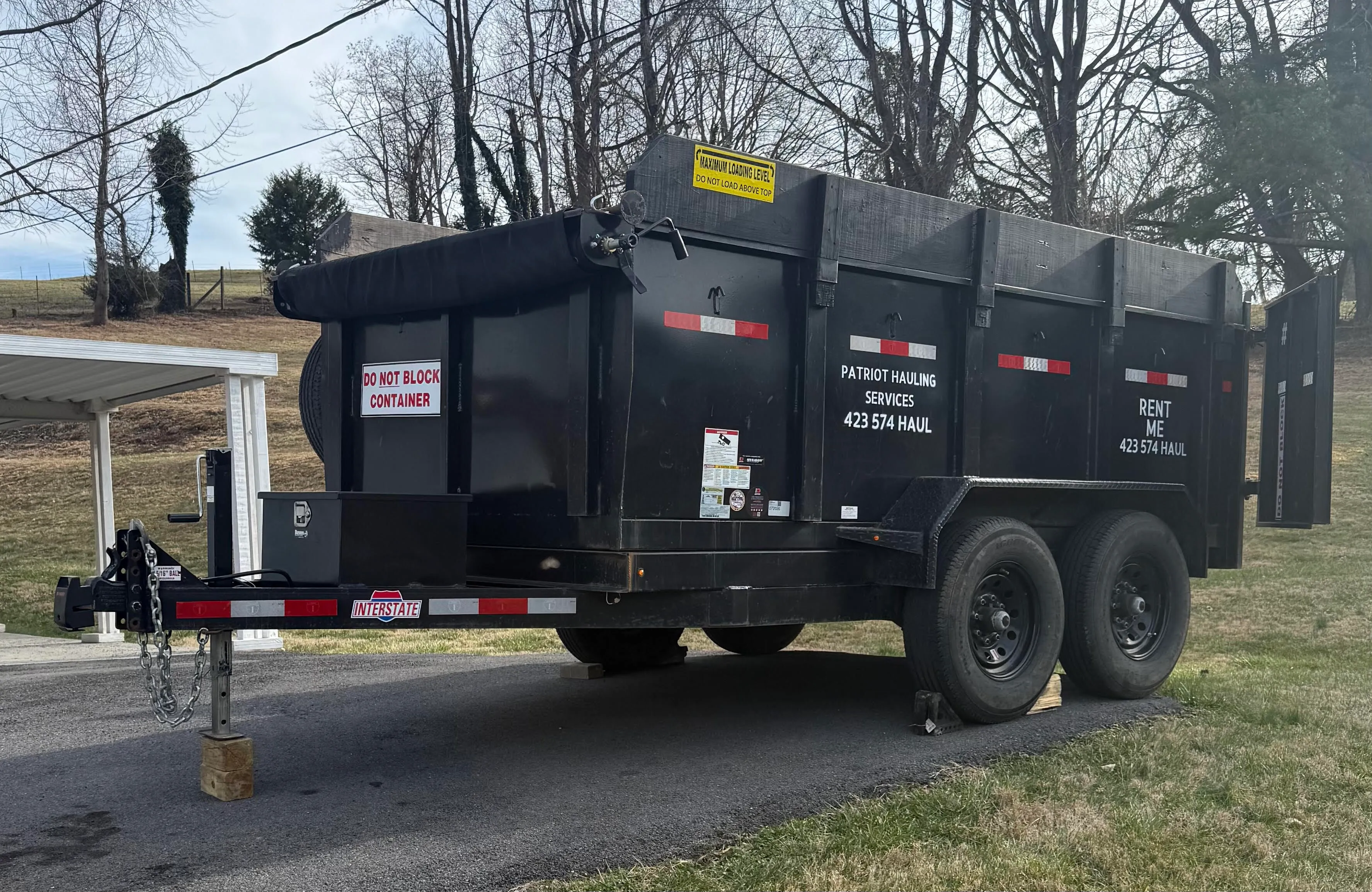 10-Yard Dump Trailer (6 x 12 x 4 )