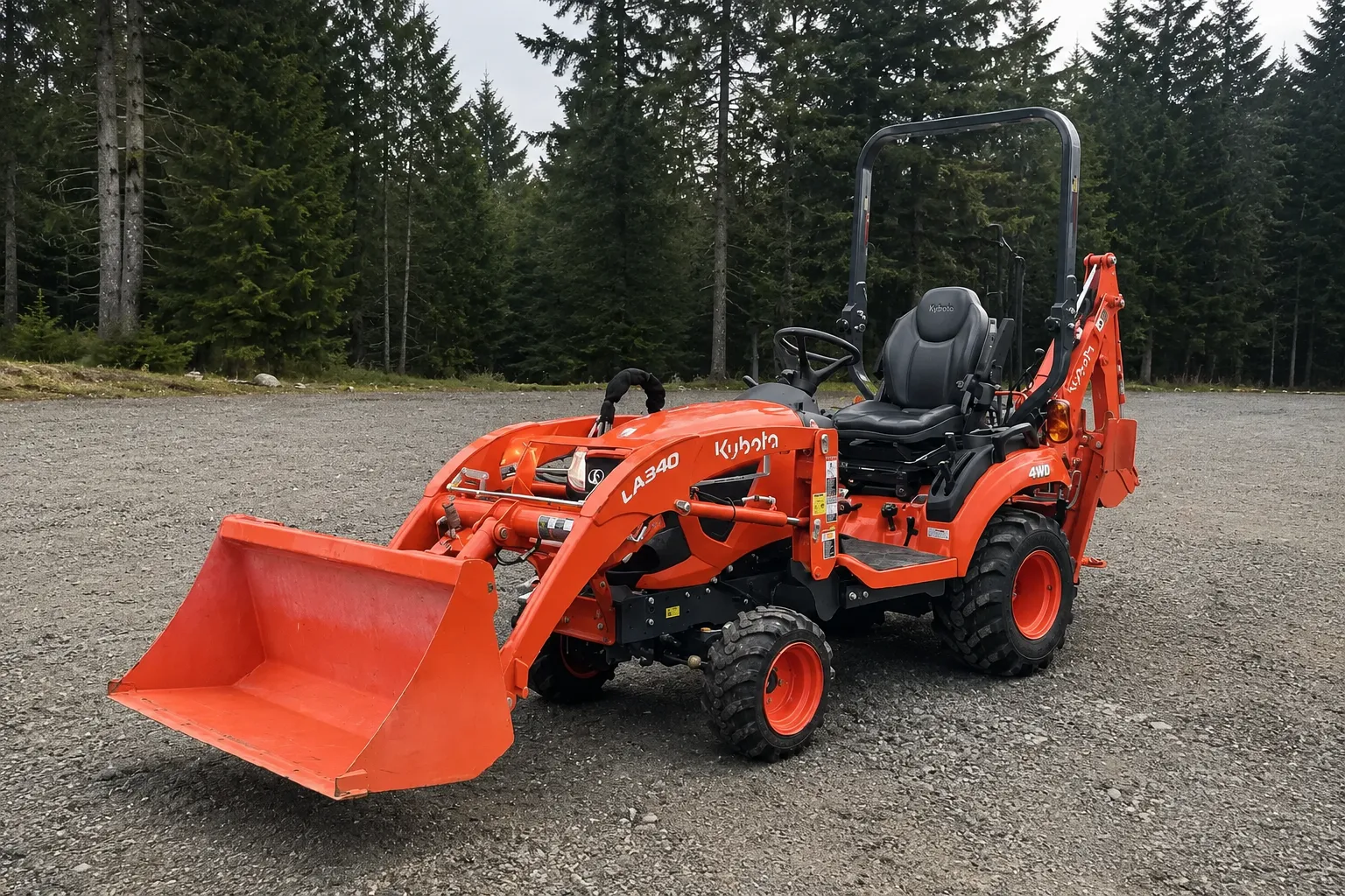 Kubota BX23S Tractor Loader Backhoe