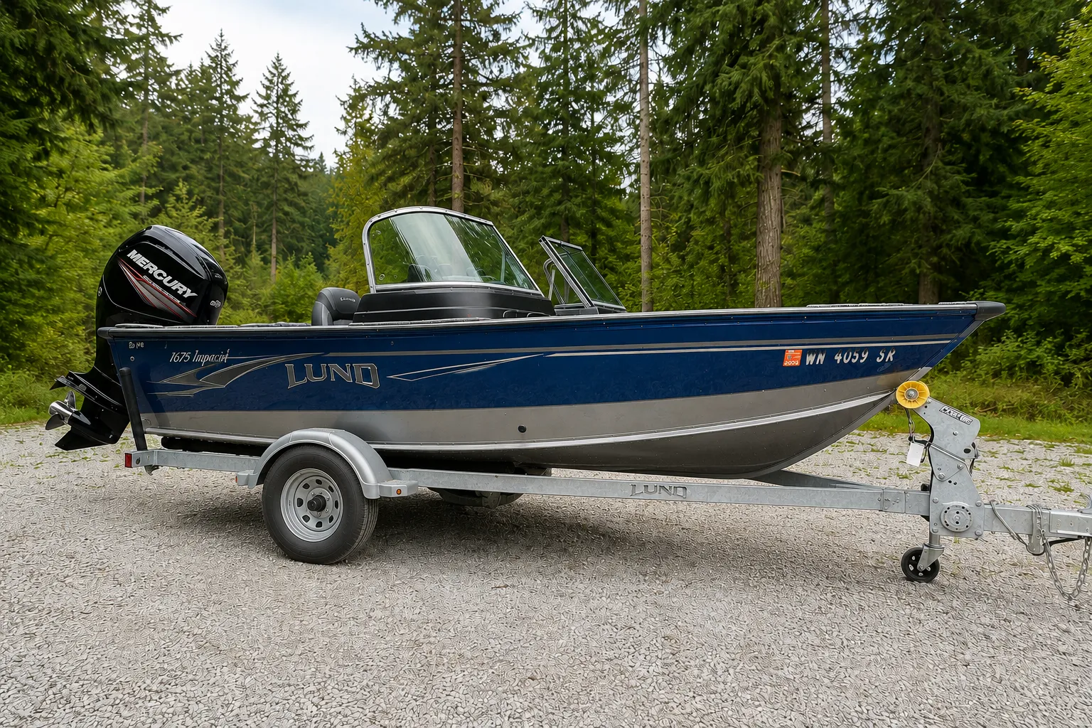 2018 Lund 1675 Impact XS Fishing Boat