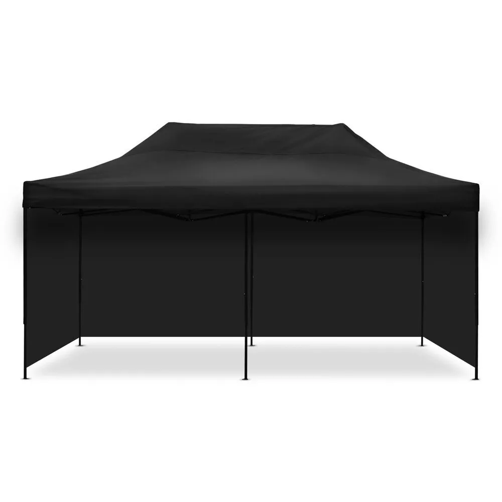 Pared para Carpa Negra 12x2m |Premium-402223