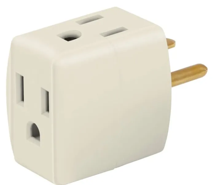 Multicontacto tipo cubo Volteck Blanco-503430