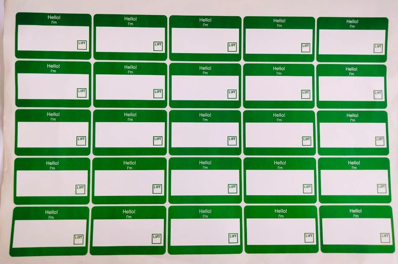 Sticker o Etiqueta Verde pz-204219