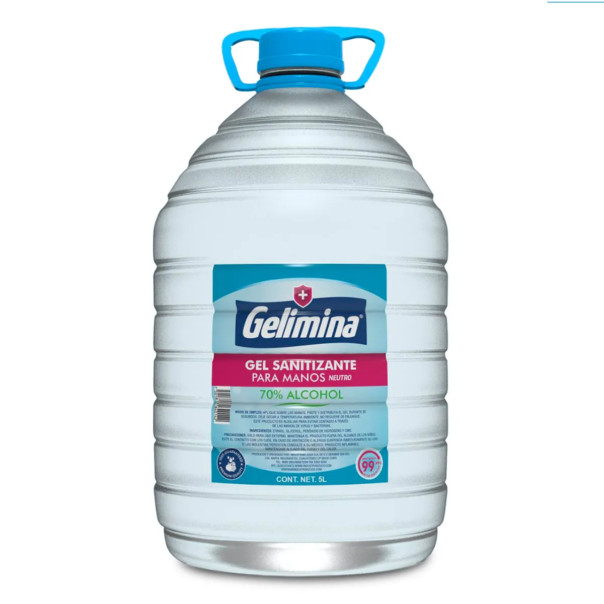 Garrafa de Gel Gelimina 5L Antibacterial-204122
