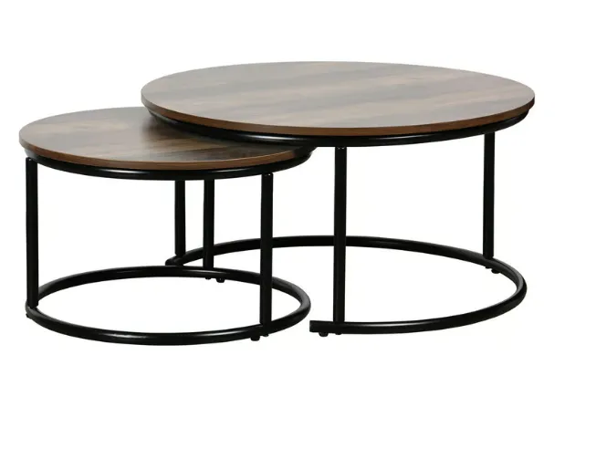 Set 2 mesas de centro Tallin-402031