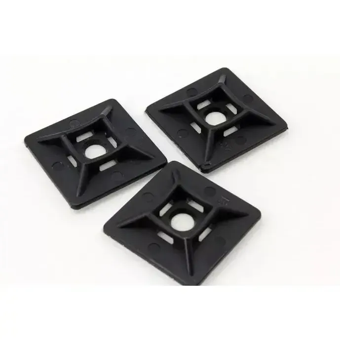 BASES ADHERIBLE PARA CINCHO 100 PZAS NEGRO-501588
