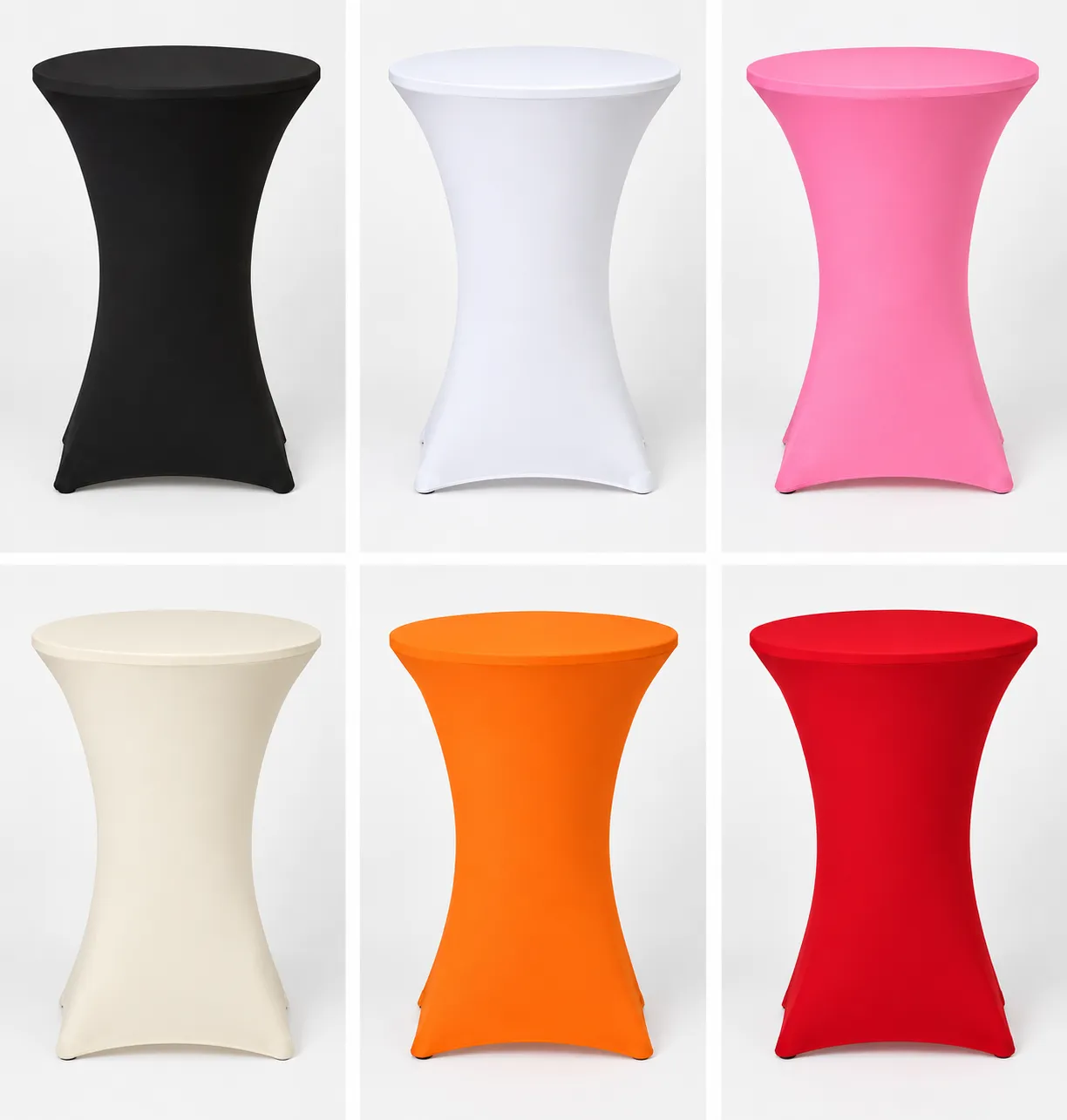 Linens- (Spandex) 30" x  42" Round Pub Tables