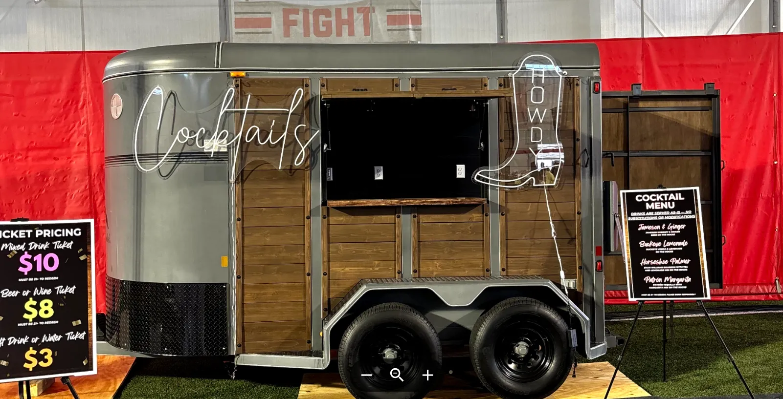 Mobile Horse Trailer Bar