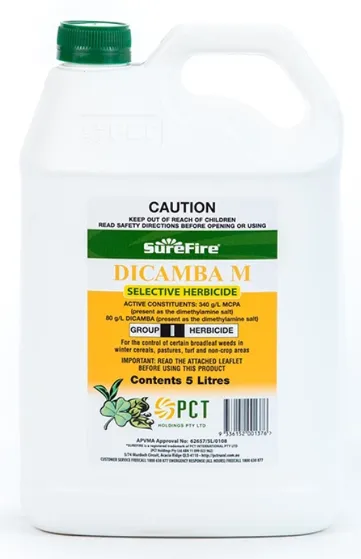 Surefire DICAMBA M Selective Herbicide / per ml