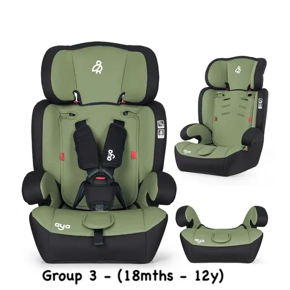 Car seats group 3 (from 18kg up to 12 years)