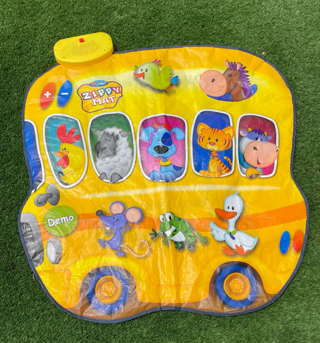 Toy:  Two side baby playing musical mat (with batteries)