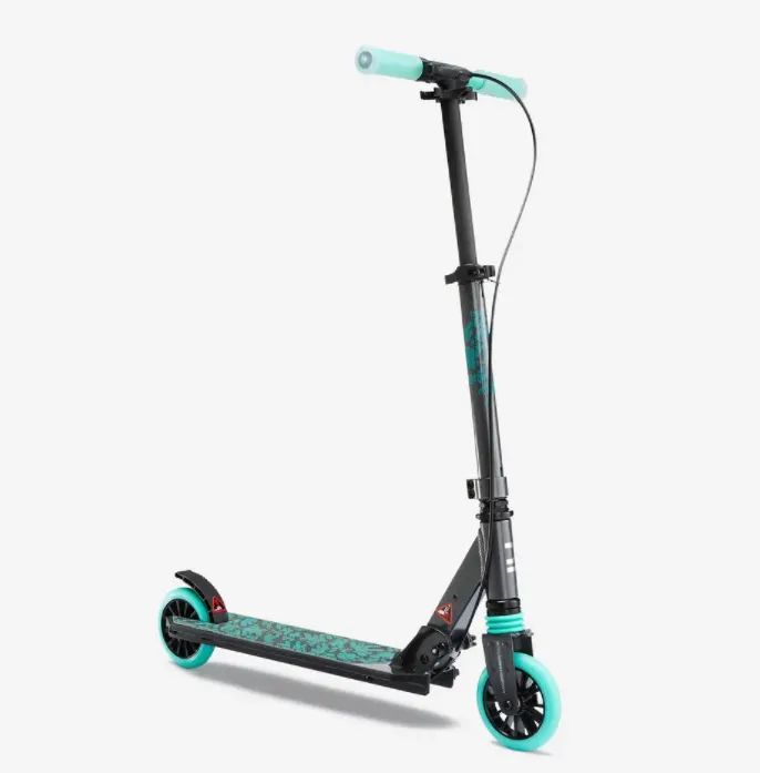 Oxelo Scooter For Kids, Mid5, black/green