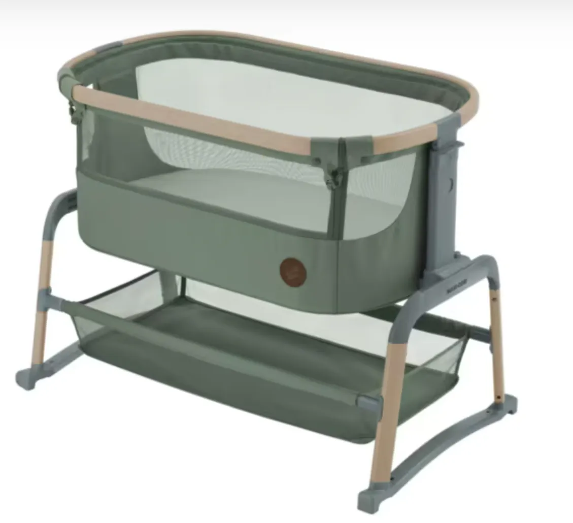Maxi Cosi Next To me baby Crib Air/green
