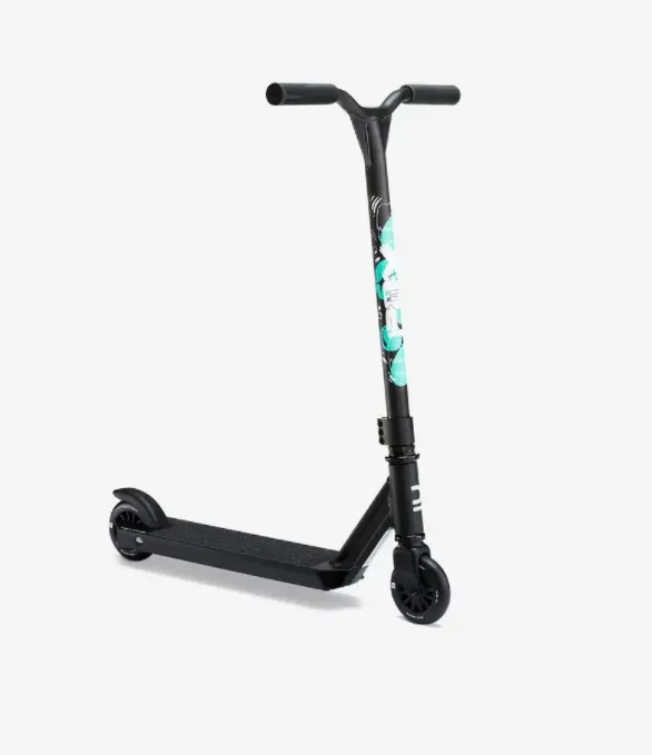 Oxelo Scooter Freestyle kids, Black or Red/black