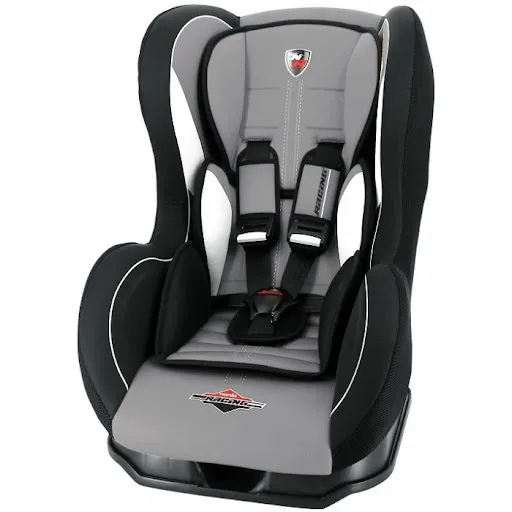 Nania cosmo racing carseat, grey group 0/1, up to 18kg