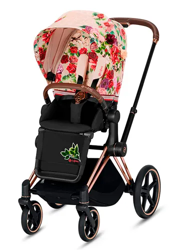 Exclusive LUXURY CYBEX PRIAM spring Blossom pram/stroller/pushchair for kids