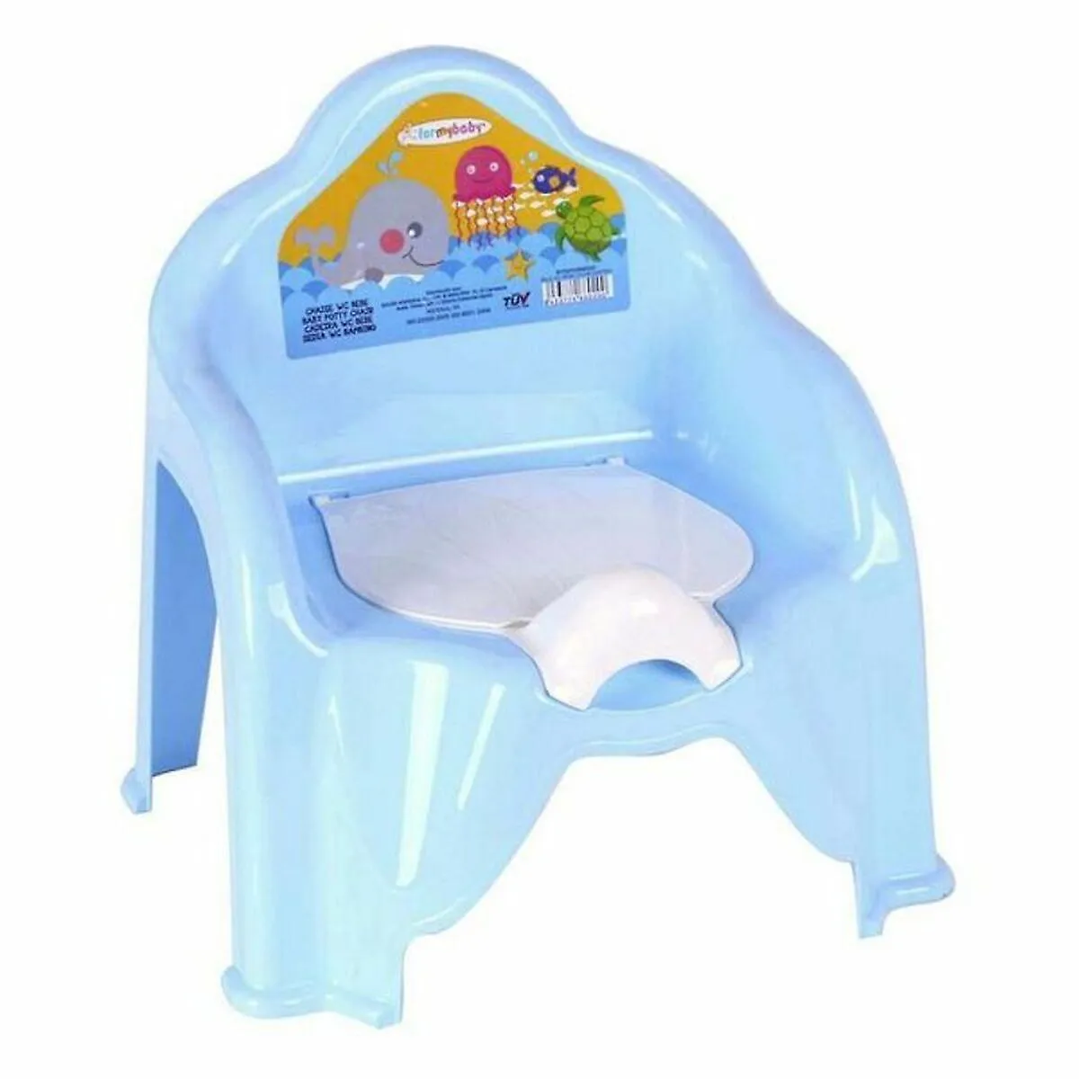 Potty for my baby, chair blue