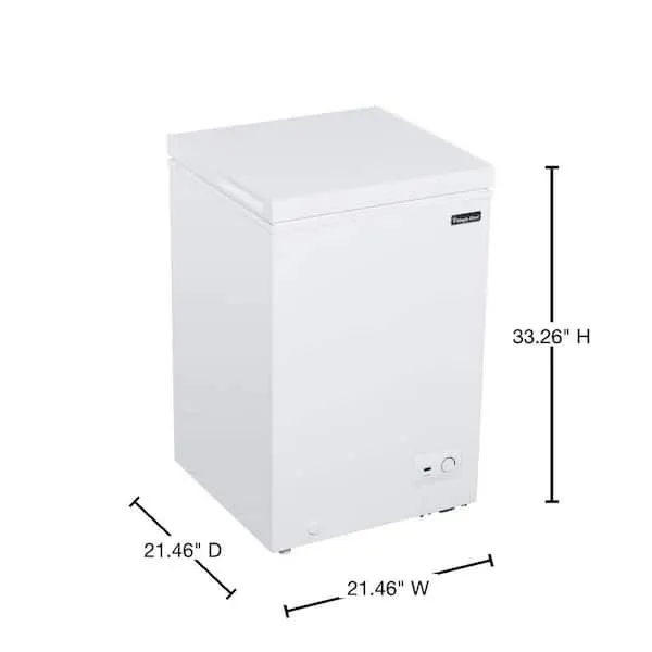 3.5 Cubic Ft Chest Freezer