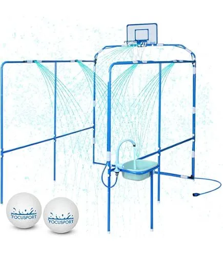Water Park & Basketball Game Set