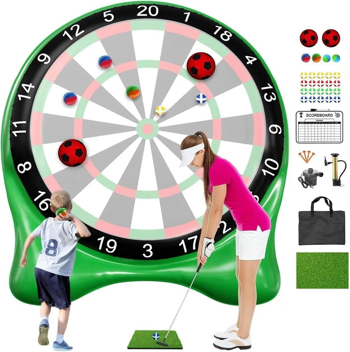 Inflatable Giant Kick Darts