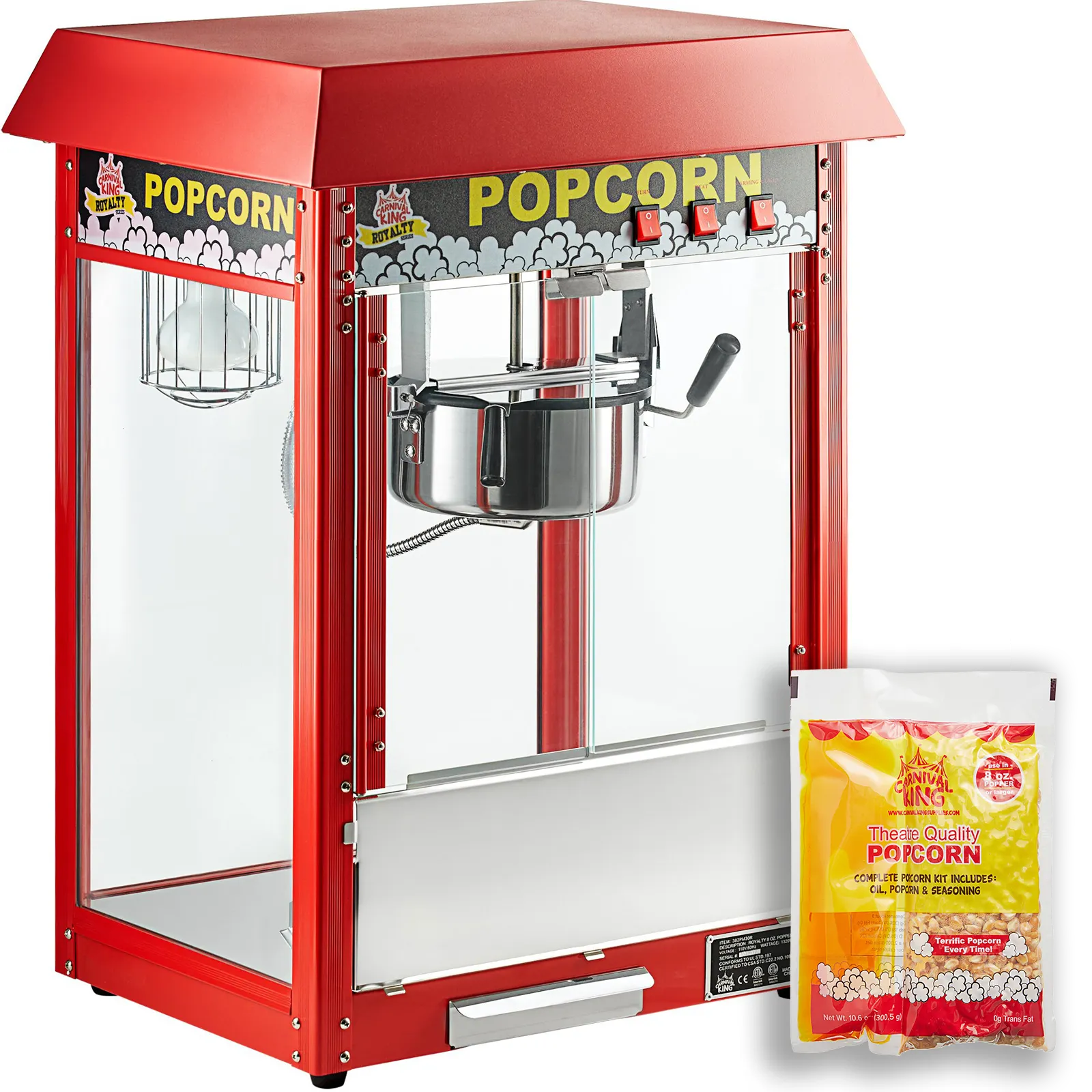 Popcorn Popper Machine 8 Oz 
