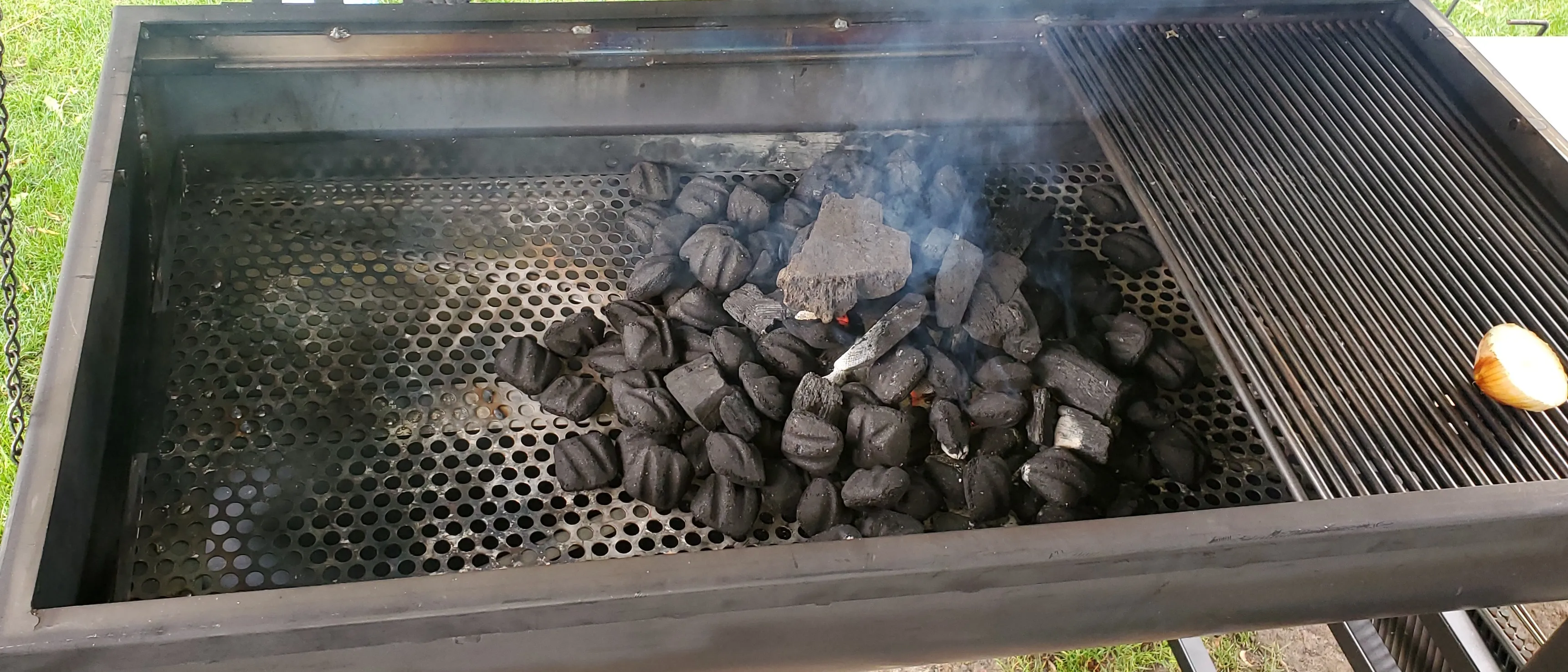 Charcoal BBQ Drum Without Lid