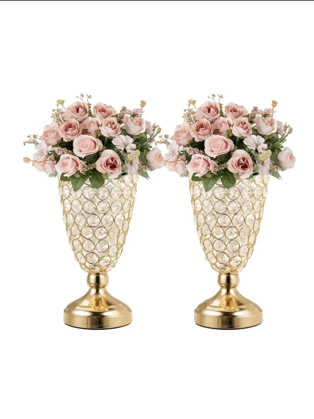 Crystal Trumpet Vase