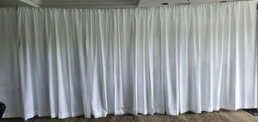 White Banjo Drapes