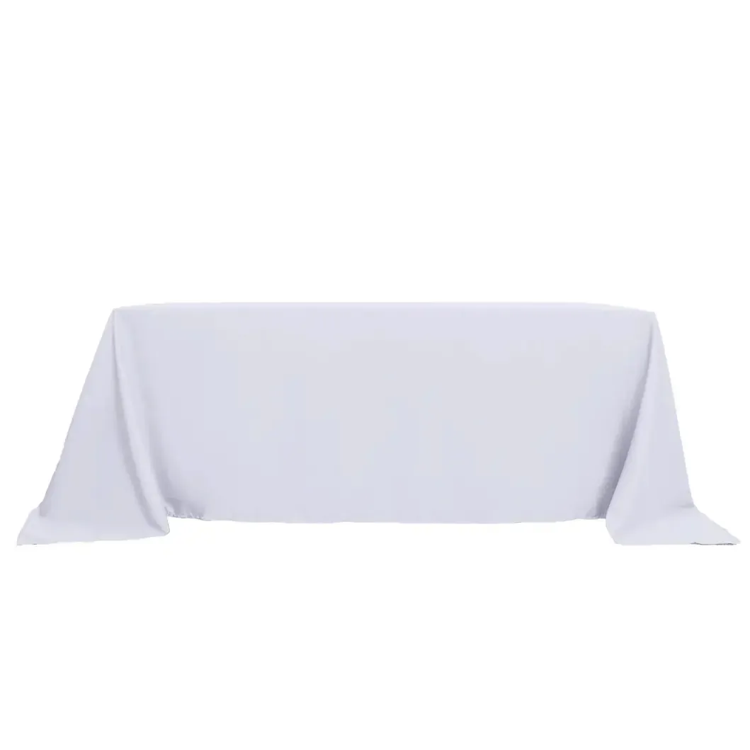 8Ft Rectangle Polyester Tablecloth