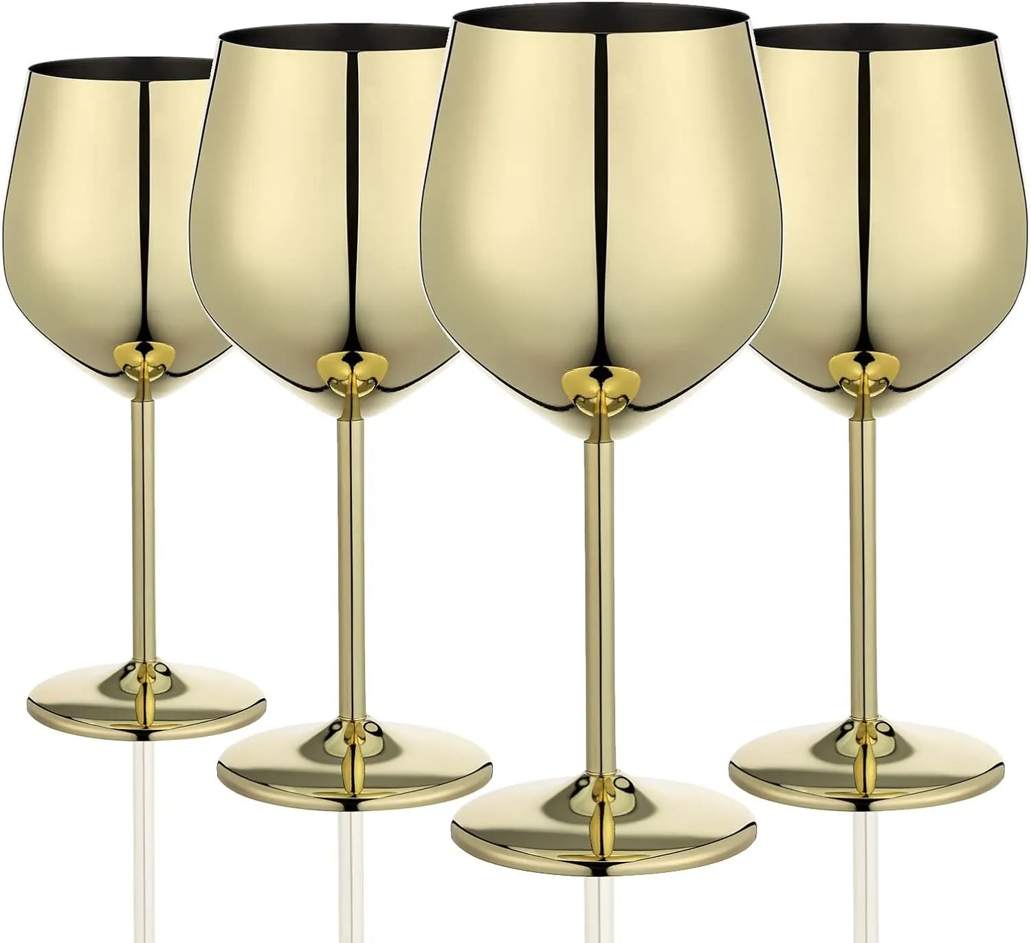 Gold Wine Glass