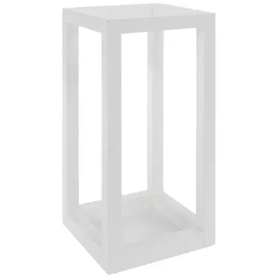 White Wooden Frame Centerpiece