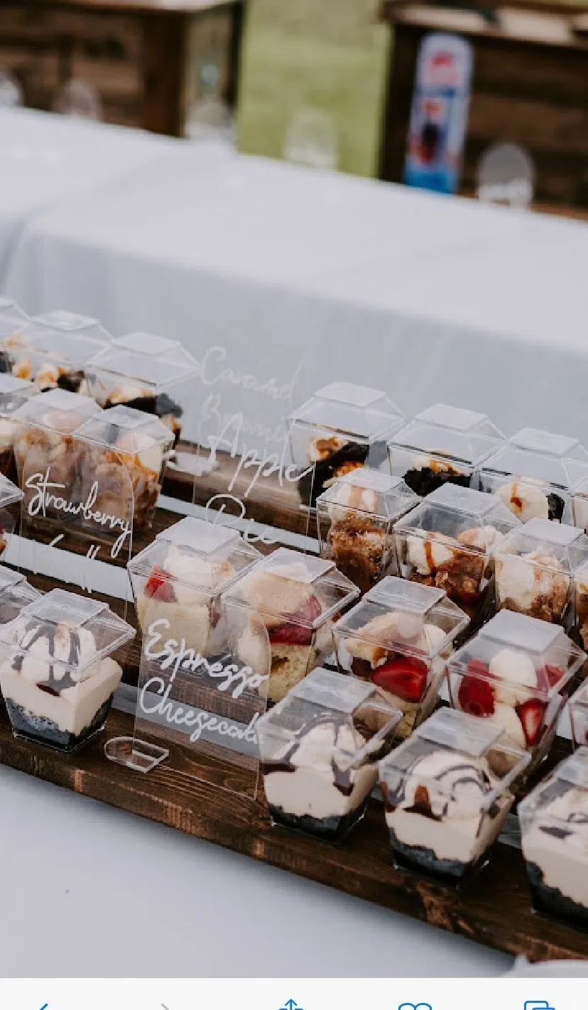 Solid Wood Dessert Stand
